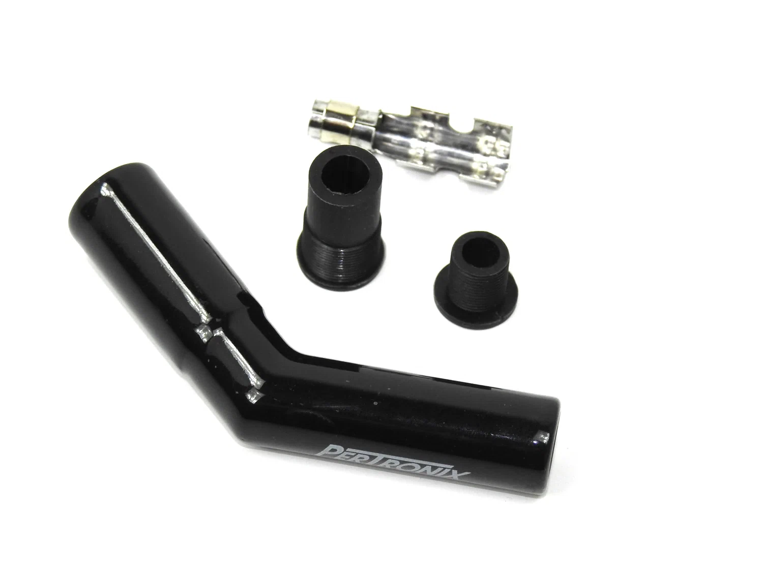 8563Ht-1 Black Ceramic Spark Plug Boot 45 Degree Includes Silicone
